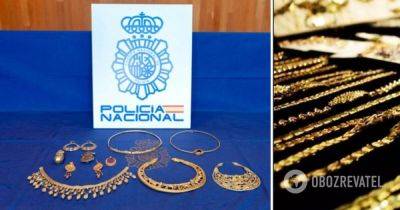 Скифское золото – в Испании изъяли похищенные из Украины старинные золотые украшения на 64 млн долларов