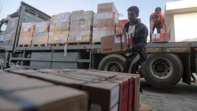 В Газу доставили третью партию гумпомощи. Израиль просят о гуманитарном перемирии
