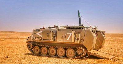 Армия Израиля впервые применила 122-мм миномет с управляемыми боеприпасами Iron Sting (видео)