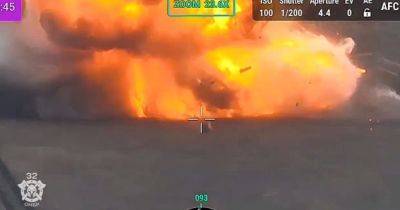 Устроили масштабный фейерверк: 32-я ОМБр показала уничтожение российского танка Т-90 (видео)