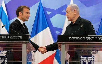 Биньямин Нетаньяху - Эмманюэль Макрон - Макрон предложил задействовать коалицию против ИГ в борьбе с ХАМАС - korrespondent.net - Сирия - Украина - Израиль - Франция - Ирак