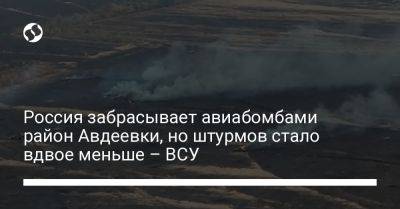 Россия забрасывает авиабомбами район Авдеевки, но штурмов стало вдвое меньше – ВСУ