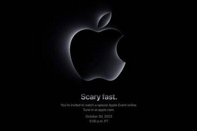 Презентация Apple Scary fast состоится в ночь на Хэллоуин (2:00 31 октября) – ожидаются новые iMac 24” и MacBook Pro