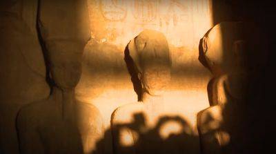Солнце осветило статую фараона Рамзеса II - фото и видео редкого явления