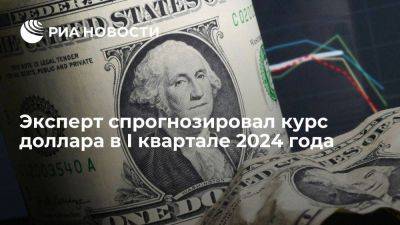 Эксперт Евстифеев: доллар в I квартале 2024 года уйдет в коридор 85-90 рублей