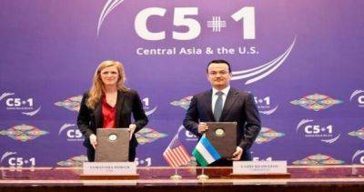 Министры стран Центральной Азии провели в Самарканде встречу с участием главы USAID в формате «С5+1»
