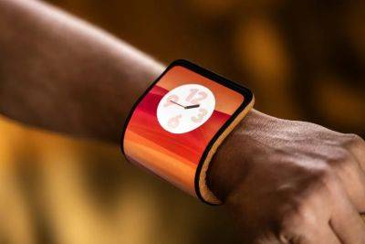 Гибкие смартфоны-браслеты возвращаются: Motorola показала новый прототип в оранжевой обшивке