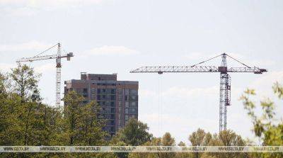 На строительные работы в Беларуси за девять месяцев направлено почти Br12 млрд