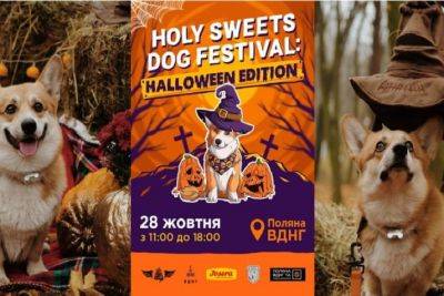 У Києві на ВДНГ пройде фестиваль для усіх порід собак – Holy Sweets Dog Festival: Halloween edition