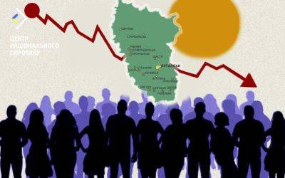 На миллион меньше, чем было: население Луганской области сократилось на 40%, - ЦНС