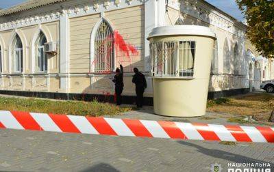 В Николаеве неизвестные облили синагогу краской: возбуждено уголовное дело