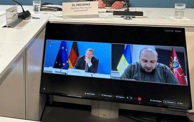 Умеров обсудил с главой минобороны ФРГ военную поддержку Украины
