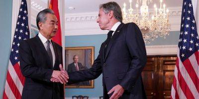 Блинкен встретился с главой МИД Китая Ван И в Вашингтоне