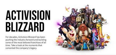 Xbox - Activision Blizzard подытожила 44-летнюю историю инфографикой - itc.ua - Украина - Microsoft