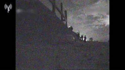 Видео: морской спецназ ЦАХАЛа провел ночной рейд в секторе Газы