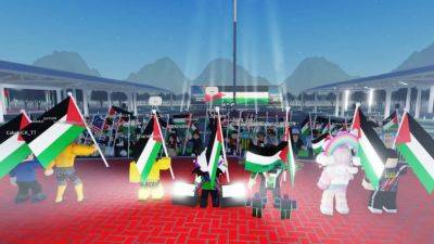 В Roblox устроили виртуальные протесты в поддержку Палестины — с участием сотен детей