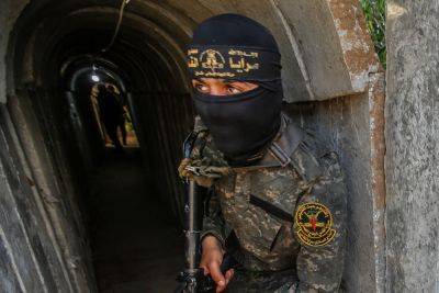 Арабские и западные источники подтверждают: «У ХАМАСа гигантские запасы всего в туннелях»