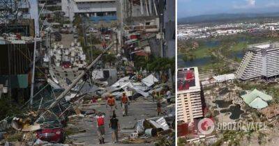 Акапулько ураган Отис – повреждено 80% гостиниц, фото и видео стихии