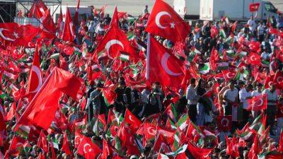 Израиль отозвал дипломатов из Турции после митинга с Эрдоганом в поддержку Газы