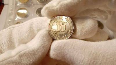 Сделана из серебра: украинцы обнаружат новые монеты номиналом в 10 гривен. Как они выглядят