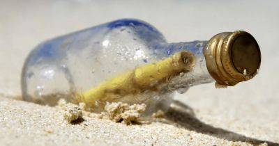 Записка мертвеца: на пляже влюбленные нашли жуткое послание в бутылке с прахом (видео)