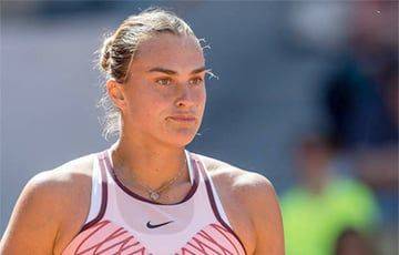 Соболенко устроила истерику во время подготовки к финалу WTA