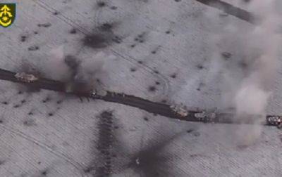 ВСУ разбили колонну россиян возле Красногоровки