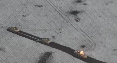 Битва за Авдеевку - аэроразведка показала, как уничтожают колонны врага - видео