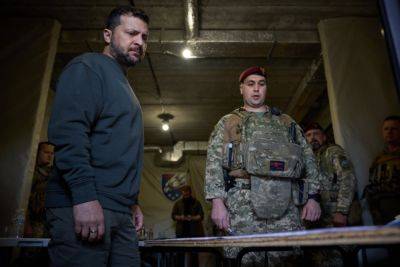 В ОП сообщили, о чем Зеленского просили военные в Харьковской области