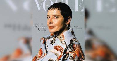 71-летняя актриса Изабелла Росселлини появилась на обложке Vogue и дала откровенное интервью