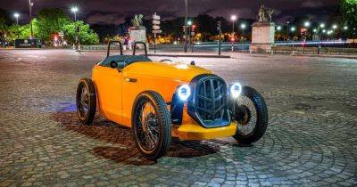 В Словакии создали недорогой спортивный электромобиль в стиле 20-х годов (видео)