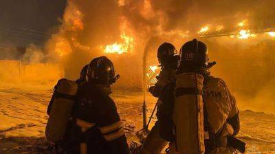 В российском Ижевске произошел масштабный пожар &#8722; тушили 7 часов