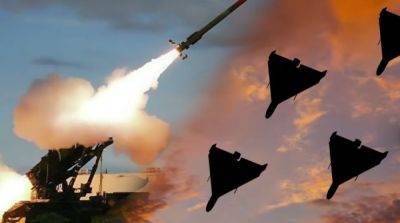 Силы ПВО сбили все запущенные россией дроны и ракеты