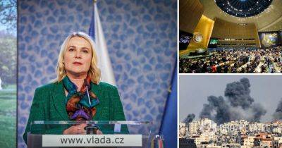 Яна Чернохова призвала к выходу Чехии из ООН из-за позиции относительно Израиля