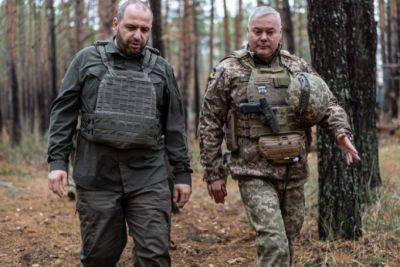 Умєров обговорив з Наєвим оборону півночі України