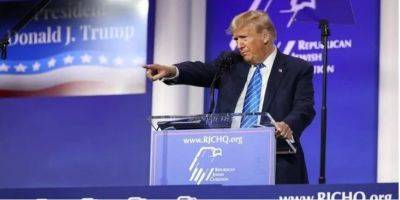 Трамп посетил еврейский конгресс в знаменитом казино Лас-Вегаса и пообещал «остановить Третью мировую войну»