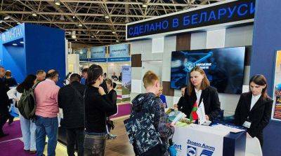 Белорусские предприятия нефтехимического комплекса представили продукцию на выставке в Москве