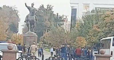 В Ташкенте около 100 человек доставлены в ОВД за попытку провести митинг в поддержку Палестины