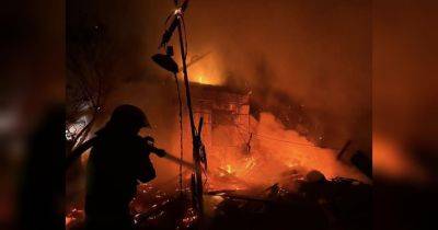 Ночная атака на Украину: взрывы на Полтавщине и Хмельнитчине, пожар — в Днепропетровской области