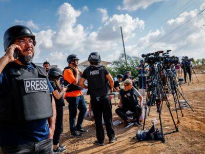В результате войны Израиля и ХАМАС погиб 31 журналист, еще 9 - пропали без вести или задержаны