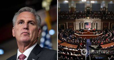 Конгресс США – Палата представителей уволила спикера Маккарти – помощь Украине от США