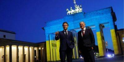 Разногласия Макрона и Шольца тормозят принятие решений в ЕС, в том числе по помощи Украине — FT