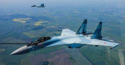 Под Токмаком враг мог уничтожить собственный современный Су-35, — Минобороны Британии (фото)