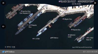 Россия перебросила часть кораблей Черноморского флота в Новороссийск – эксперт OSINT
