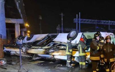 Авария автобуса в Венеции: МИД подтвердил гибель девяти украинцев