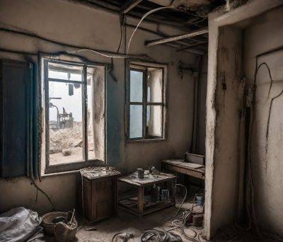 Разграбленные квартиры, мусор и руины: как Северодонецк выглядит на изображениях нейросети