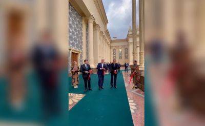 Павильон Узбекистана открылся на ВДНХ в Москве. Видео