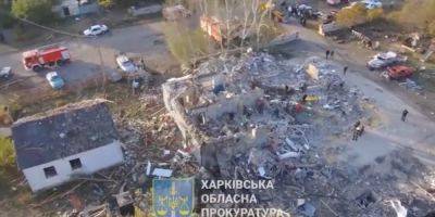Прокуратура показала последствия российского удара по селу Гроза — видео