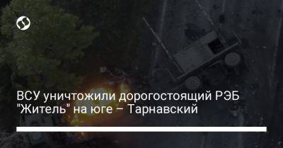 ВСУ уничтожили дорогостоящий РЭБ "Житель" на юге – Тарнавский