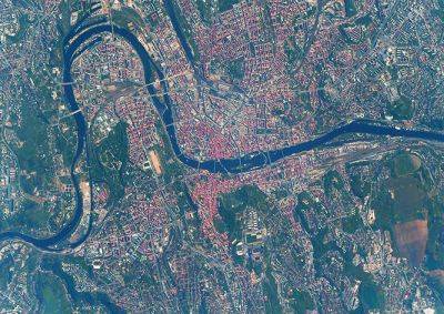 Астронавт сфотографировал Прагу из космоса